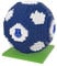 FOCO Offizielles Lizenzprodukt Everton FC BRXLZ-Steine 3D-Fußball BAU-Set