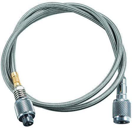 Portabler Campingkocher Propan Schlauch Adapter Flachgas Tank Flaschen Konverter im Freien,107 * 1.9 * 1.9cm