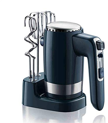 POOPFIY 300W eléctrica Profesional Batidora Manual de 10 velocidades Potente portátil Bata por Ensalada de Huevo Crema batidor mixe Pastel, Incluir batidores y Ganchos para Masa