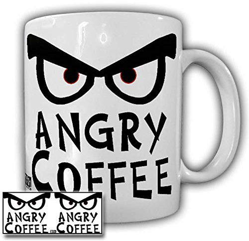 Tasse Angry Coffee Fun Spass Humor Kaffe Cup Arbeitsplatz Büro Böse Vogel #24044