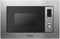 Candy MIG1730DX - Microonde integrato con grill e telaio, display digitale rosso, potenza 700W-1000W, capacità 17L, 8 programmi, acciaio inox anti-impronte