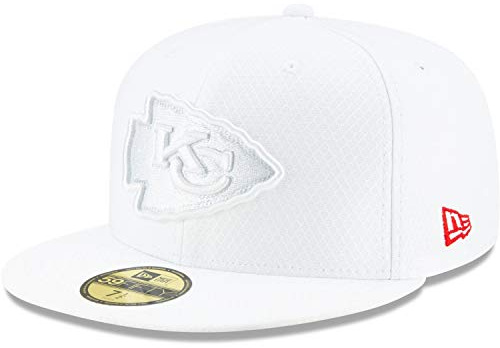 New Era 59Fifty Cap - Platinum Sideline Kansas City Chiefs - 7 3/8