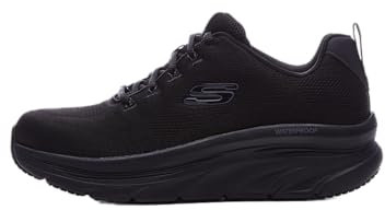 Skechers Damen D'LUX Walker Sneaker, Black, 35 EU