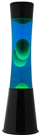 I-TOTAL - Lampe à Lave Magma/Lampe à Lave (bleu/vert)