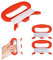 4 Stück Kite Line Winder Drachenleine Kite Cord with Winding Board String with Handle 100m Schnurdrachen Rope Reel für Familien- und Team-Outdoor-Aktivitäten und DIY Zubehör