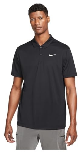 NIKE Men's M Nkct Df Solid Short-Sleeved Polo Shirt