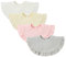 Nishine 4 Stück Unisex Baby Musselin Bandana Sabberlätzchen 360 Grad drehbare Baumwolle Kinderkrankheiten Füttern Sabbern Lätzchen für Jungen Mädchen(Weißer Satz)