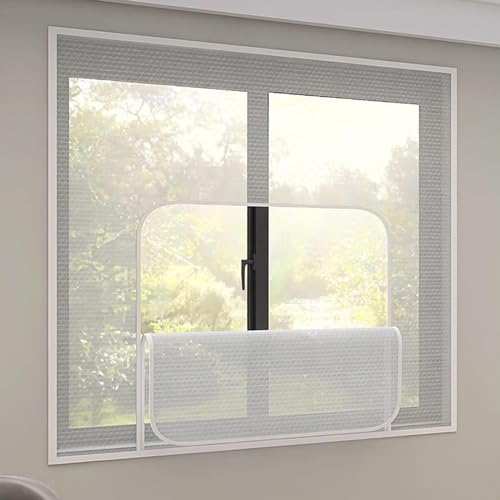 Thermovorhang,Winter-Fenster-isolierfolie,Energiespar-Dämmplatte,Isolier Schutz Vorhang,Wasserdicht,Winddicht,für Schlafzimmer Wohnzimmer Balko,Anpassbar,Breite x Höhe (130x200cm)