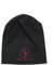 SCHIETWETTER Accessoire Kinder Mütze, Leichte Beanie, Übergangsmütze, dünne Kopfbedeckung, Logo-Print, stretch, warm, einfarbig anthra/rose 52