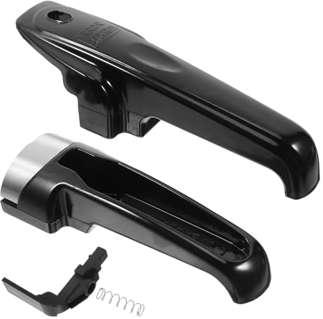 Hoement 1 Set Universal Pressure Cooker Handle Replacement Anti-Scald Ergonomic Grip for -28Cm Cookware Easy Installation and Detachable Design