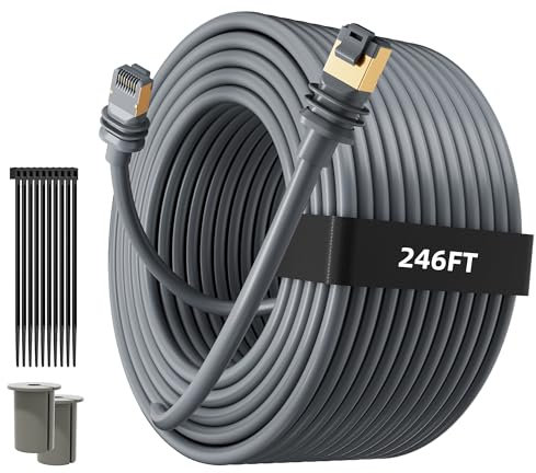 Starlink Gen 3 Cable, 300FT Ethernet Cable for Gen 3 Starlink Standard, Waterproof and High-Speed