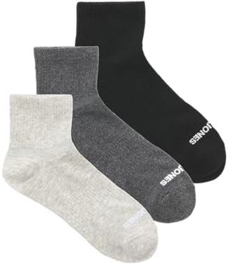 JACK & JONES Men's Jacluca Short Tennis Socks 3 Pack Noos (Pack of 3)