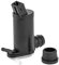 tuyda Bomba de líquido lavaparabrisas, compatible con Ford Fiesta, Ka, Focus, Fusion, Escort, Courier 7003178, 93BB17K624BA, 2S6T17K624BA Conjunto de bomba lavaparabrisas