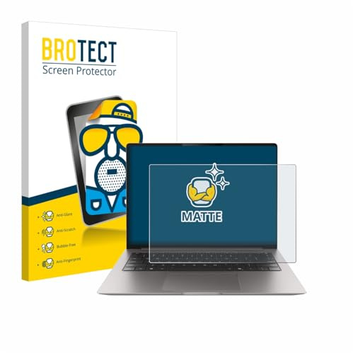 BROTECT Schutzfolie für Honor MagicBook Pro 14 | Entspiegelnder Displayschutz Made in Germany Matte Displayschutz-Folie Anti-Reflex Anti-Fingerprint Einfache Montage