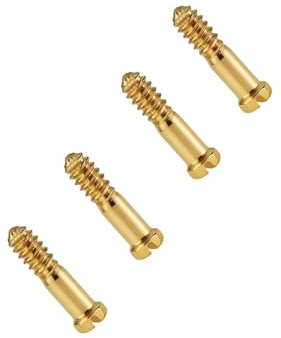 Gold Screws Replacement for Gucci Sunglasses Eyeglasses Nose Pads with Screwdriver 4PCS