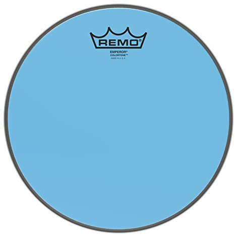 Remo Emperor Colortone Blue Drum Head, 10