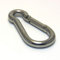 5 Stk. Karabinerhaken Edelstahl Rostfrei Karabiner Niro AISI 316 V4A 50-120mm (6 x 60)