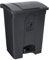 Costello Curvaso HQ PREMIUM GREY PEDAL BIN STEP ON WASTE DISPOSAL COMMERCIAL MEDICAL KITCHEN PLASTIC PROFESSIONAL RECYCLE RECYCLING FOOD CLINICAL MULTI PURPOSE INDOOR OUTDOOR (45L GREY)