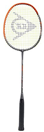 Dunlop Sports Nitro-Star F-100 Badmintonschläger, Orange/Grau