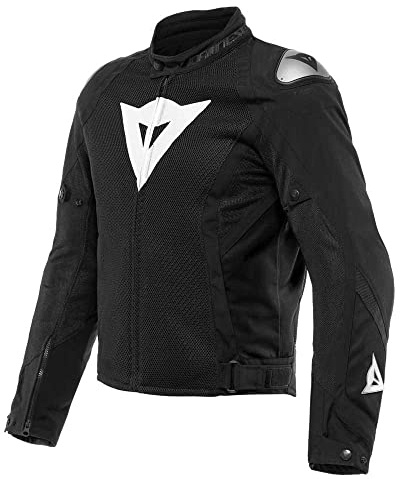 Dainese Herren Energyca Air Tex Jacket Cordura Motorradjacke Herren, Abriebfeste Motorrad Jacke mit Winddichtem Futter, Atmungsaktive Jacke mit Austauschbarem Schulterschutz