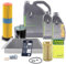 ATEC Germany Inspektionspaket Filterset mit 1x Ölfilter, 1x Luftfilter, 1x Innenraumfilter, 1x Kraftstofffilter, 1x Motoröl 5W-30 MB 229.51 7 l, Kompatibel mit MERCEDES E-Klasse (W211) (S211)