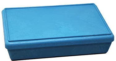 WISSNER aktiv lernen - Box mit Deckel stapelbar blau - RE-Wood