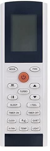 Neu YACIFBI YAC1FB Fernbedienung Ersatz YACIFB AC ErsatzFernbedienung für GREE ELECTROLUX Universal Air Conditioner für GREE Air Conditioner YACIFBI YAC1FB YACIFB YAC1FB6 YAC1FB9 Remote Controller