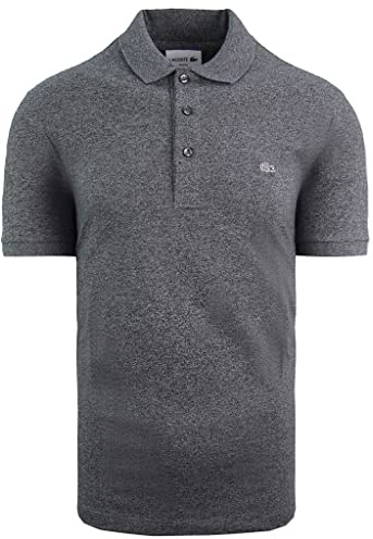 Lacoste Slim Fit Short Sleeve Grey Mens Cotton Polo Shirt PH4014 SXY