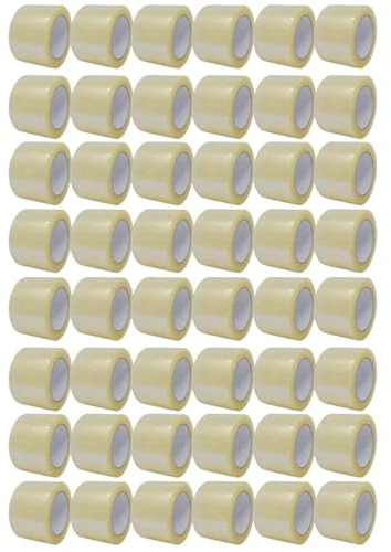 gws Paket-Klebeband PP leise Verpackungsband geräuscharm abrollend : Packband mit hoher Klebkraft in Profi-Qualität | versch. Farben | Länge: 100 m | Breite: 72 mm | Dicke: 50 μm |Farbe: transparent