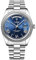 Cadisen Automatische mechanische Uhr Herren Schwimmen 10 bar wasserdichte Schraubkrone 8285 Uhrwerk Edelstahlgehäuse Uhren, Blau