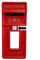 Personalised Mail Post Box Door Small Tab Insert plate Engraved Wth Your Text (45mm x 40mm)