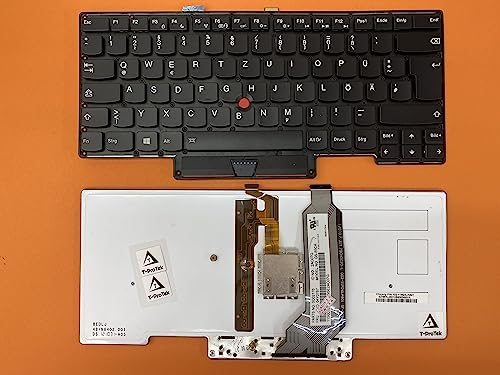 T-ProTek DE - Tastatur mit Beleuchtung kompatibel für IBM Lenovo Thinkpad X1 Carbon 04Y0798