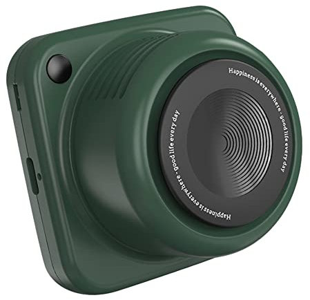 Forma della macchina fotografica Appeso Ventilatore da collo Mini ventilatore portatile USB Ricaricabile Muto Estate Piccolo Aria C