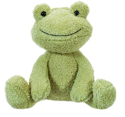 Apricot Lamb Frosch Plüschtiere für Kinder, weiche niedliche Kuscheltier für Baby Mädchen und Jungen, Flauschige Frosch Grün 18 cm