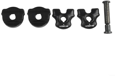 Kit di morsetti per reggisella per bici, 7 x 7 mm/7 x 9 mm, morsetto per reggisella per guide in carbonio ovale/rotondo (7 x 9 mm)