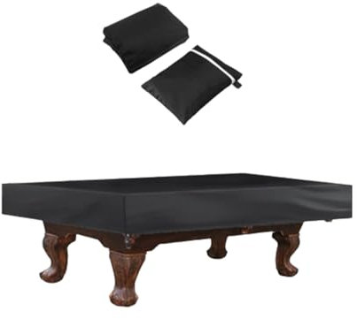 Billardtisch-Staubschutz - 8ft Pooltisch Staubschutz, 210D Oxford Billardtisch Abdeckung, Wasserdichte Abdeckung Für Billardtisch, Kordelzug Design