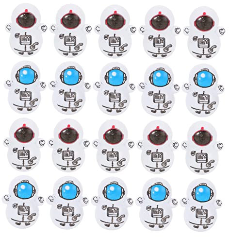 Garneck 30 Stück Tumbler Fidget Hüpfbälle Gadgets Kinderspielzeug Coole Ornamente Für Für Jungen Mini Weltraumspielzeug Weltraum Ornamente Desktop Kunststoff