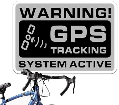 GPS Tracker Aufkleber - Climate Ready Assurance | Tracking-Aufkleber, Aufkleber für die Fensterwarnung, wasserdichter Sicherheitsaufkleber für Auto