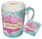 PPD Porzellan Henkelbecher Tasse 0,25L (Lieblingstag)