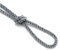 6mm Silky Barley Twist Cord Rope Braid 3 Ply & Matching 16mm Flanged Insertion Piping Furnishing Upholstery Crafts Trimming,36 Colors. High Strength, Neotrims. 5 Yards, Metal Grey (Cord)