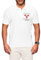 FunkyShirt Herren Poloshirt Gr. XX-Large, weiß