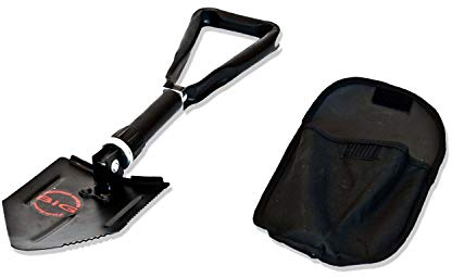 Pionierspaten Spitzspaten Gärtnerspaten aus Qualitätsstahl Kleine Schaufel Pflanzspaten für Garten Outdoor Spaten Multifunktional Klappspaten 560 mm