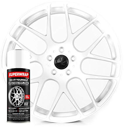 ITC International Tool Company Vinyl Spray Paint Wrap For Alloys - Mirrors And Accessories 325ml (Artic White)