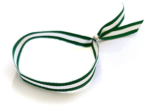 Vendopoli Pulsera Ajustable Cinta Textil Bandera Andalucia Cierre Ajustable