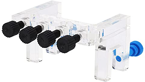 Support de tube de dosage, support de montage d'aquarium pour tenir le tuyau souple de la pompe doseuse