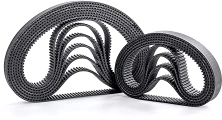 5 STÜCKE HTD 3M Gummi-Zahnriemen mit geschlossener Schleife, Teilung 3mm,Width 15mm,225mm