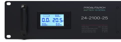 Proautarch Battery System | Solarbatterie, Lithium, Batteriemodul stapelbar, 2,1 kWh Kapazität | PBS 24-2100-25 Gen4