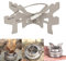 DAZZLEEX Outdoor Titanium Alcohol Stove Rack - Efficient Burning, Multi-Fuel Support, Lightweight, and Durable Camping Stand(Type-2)