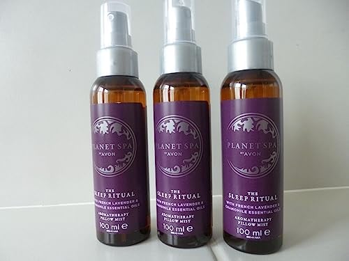 3 x AVON Planet Spa Sleep Ritual Kissenspray Lavendel/Kamille