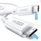 JSAUX Câble USB C vers Mini HDMI 3FT, cordon unidirectionnel haute vitesse 4K Type C vers Mini HDMI (4K@30Hz/2K@60Hz/1080P) compatible avec moniteur portable, Steam Deck, ordinateur portable, MacBook